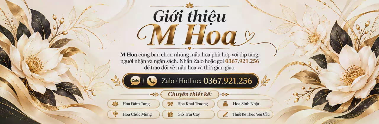 Ảnh bìa Shop hoa tươi Xã Tây Phú An Giang - Hoa đẹp theo ý bạn